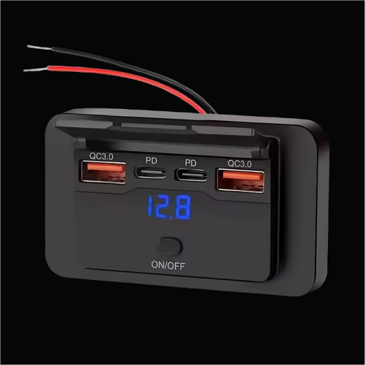 DIY Vehicle Charger Socket